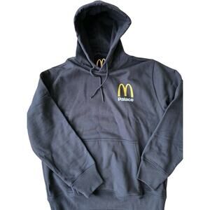 Palace x McDonald’s Logo Hoodie Black Size Large BNWT FW23 Streetwear Hype